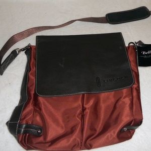 BELLINO LEATHER CROSS BODY/MESSENGER